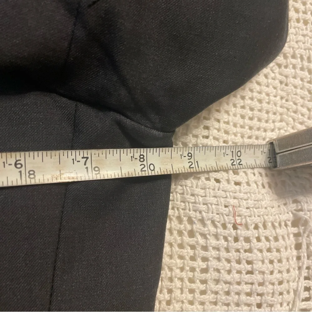 Calvin Klein Black Classic Two-Button Wool Blazer‎